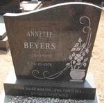 BEYERS Annette 1957-1976