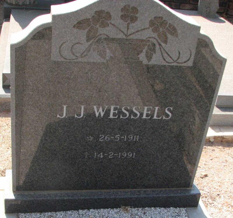 WESSELS J.J. 1911-1991