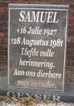 GEYSER Samuel 1927-1981