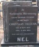 NEL Christiaan Frederik 1933-1958