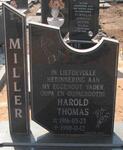 MILLER Harold Thomas 1916-1998 & Ella L.D. 1924-2001