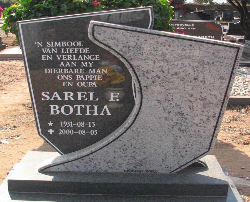 BOTHA Sarel F.1931-2000