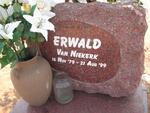 NIEKERK Erwald, van 1979-1999