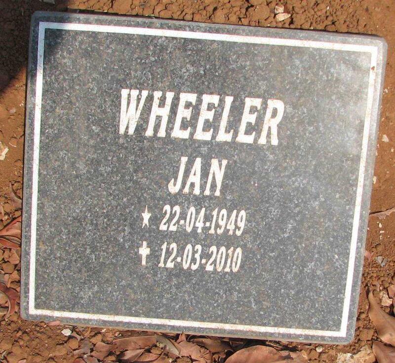 WHEELER Jan 1949-2010