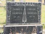 THOMPSON Thomas L. 1850-1921 & Caroline 1860-1951