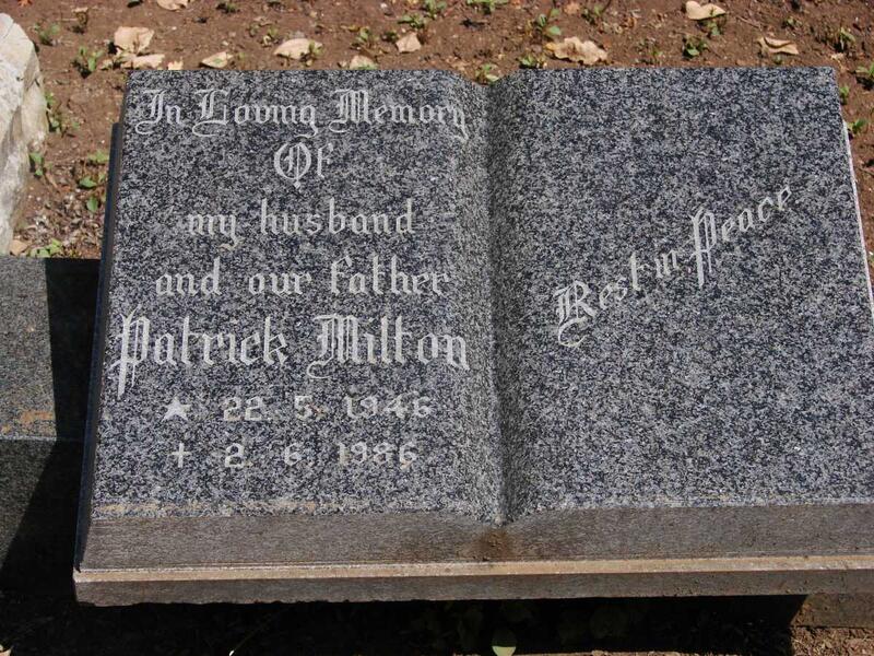 MILTON Patrick 1946-1986