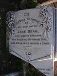 DEAN Jane -1910