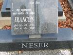 NESER Francois 1930-1998