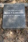 ABRAHAM Marie P.E. -1948