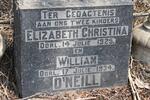 O'NEILL Elizabeth Christina -1925 :: O'NEILL William -1934