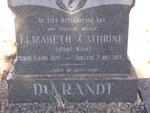 RANDT Elizabeth Cathrine, du nee MARX 1870-1960
