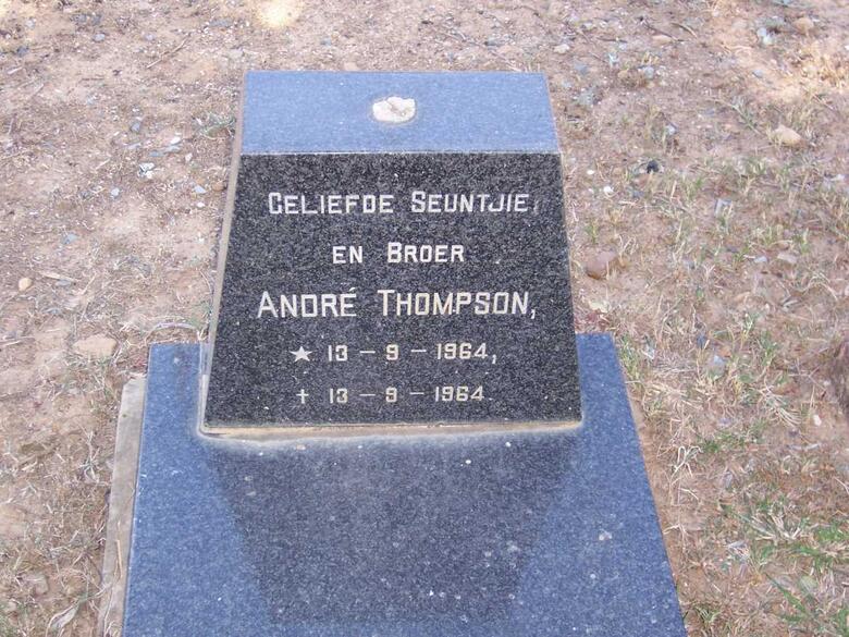 THOMPSON Andre 1964-1964