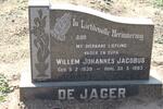 JAGER Willem Johannes Jacobus, de 1938-1983