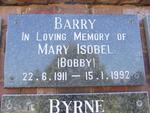 BARRY Mary Isobel 1911-1992