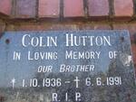 HUTTON Colin 1936-1991