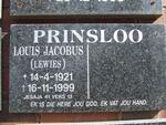 PRINSLOO Louis Jacobus 1921-1999
