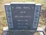 PAUTZ William 1888-1975