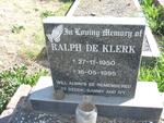 KLERK Ralph, de 1950-1995