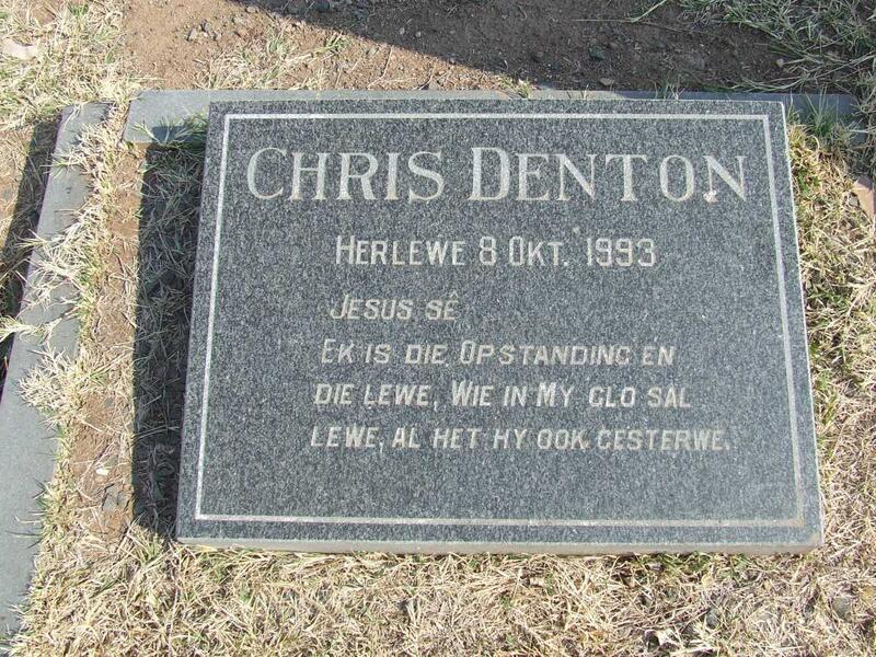 DENTON Chris -1993