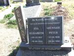 PLESSIS Seuntjie Peter, du 1936-1992 & Eva Elizabeth 1937-2001