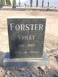 FORSTER Violet -1982