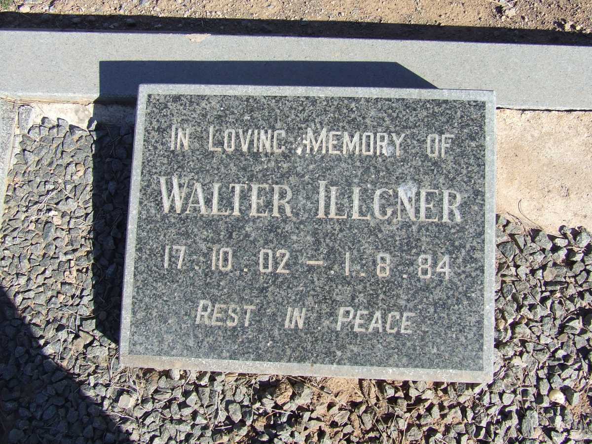 ILLGNER Walter 1902-1984