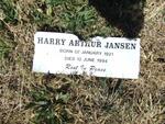 JANSEN Harry Arthur 1921-1994