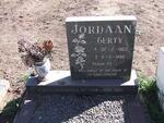 JORDAAN Gerty 1903-1990