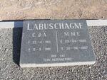 LABUSCHAGNE C.J.A. 1913-1981 & M.M.E. 1920-1997