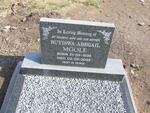 MGOLE Buyiswa Abegail 1936-2003