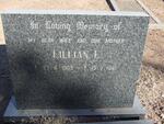 ? Lillian E. 1909-1981