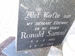 PEDRO Ronald Samuel 1965-1989