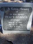 PEINKE Percy Oswald 1912-1990