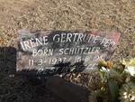 PEO Irene Gertrude nee SCHUTZLER 1937-1981