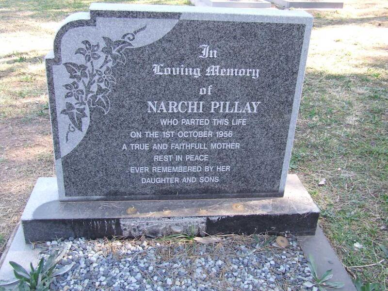 PILLAY Narchi -1956