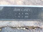 CASEY John 1875-1940
