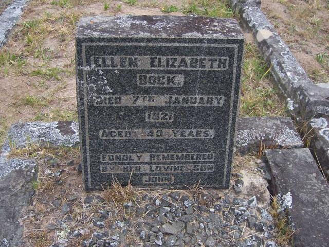 BOCK Ellen Elizabeth -1921