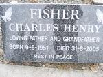 FISHER Charles Henry 1951-2005