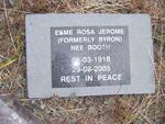 JEROME Esme Rosa Formerly BYRON nee BOOTH 1918-2005