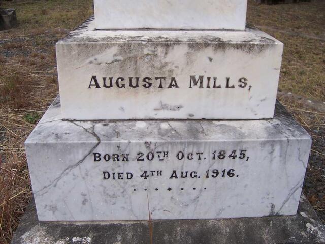 MILLS Augusta 1845-1916