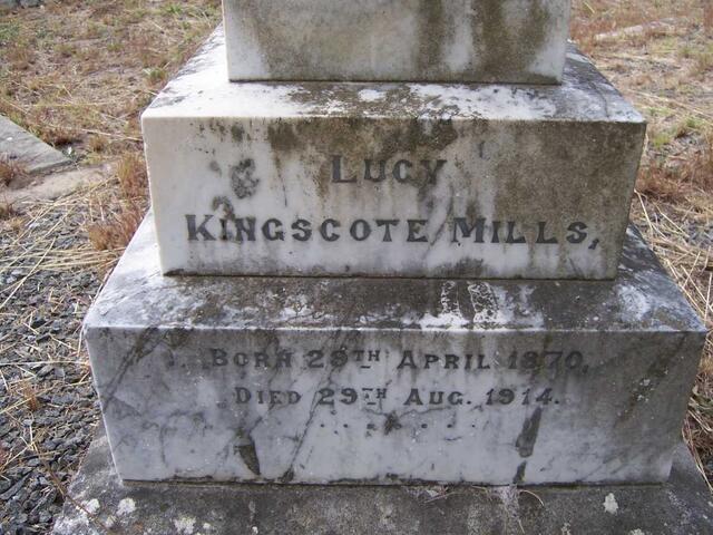 MILLS Lucy Kingscote 1870-1914