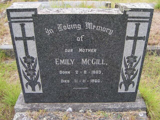 McGILL Emily 1883-1966