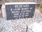 REDGARD Maria Catrina 1901-1940