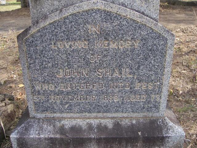 SHAIL John -1888
