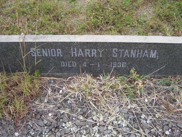 STANHAM Senior Harry -1936