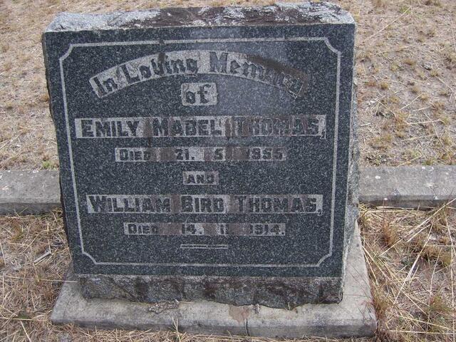 THOMAS William Bird -1914 & Emily Mabel -1955