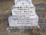 WILSON Thomas K. Elliot -1919