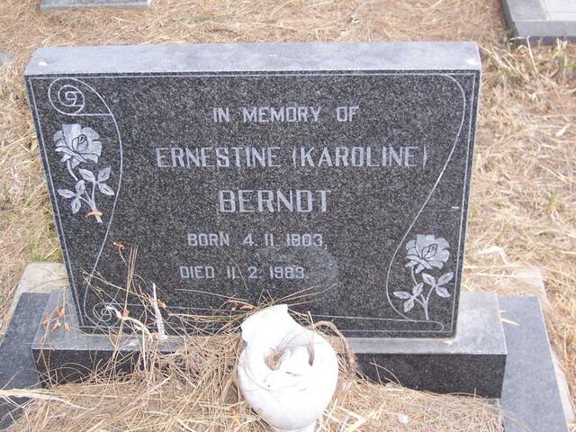 BERNDT Ernestine Karoline 1903-1983