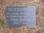 DEUTSCHMANN Errol Desmond 1924-1993