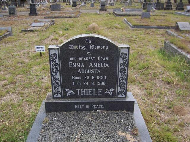 THIELE Emma Amelia Augusta 1893-1990